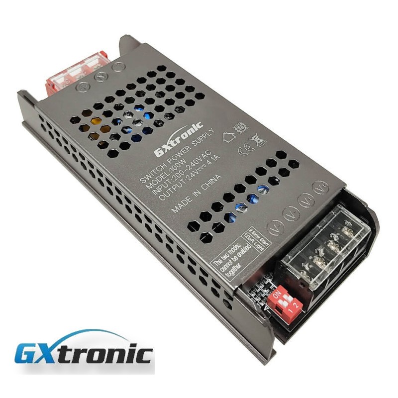 Fuente 100W 24V IP20 - GXTronic