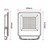 Croquis Foco Led 50W CCT Lumileds